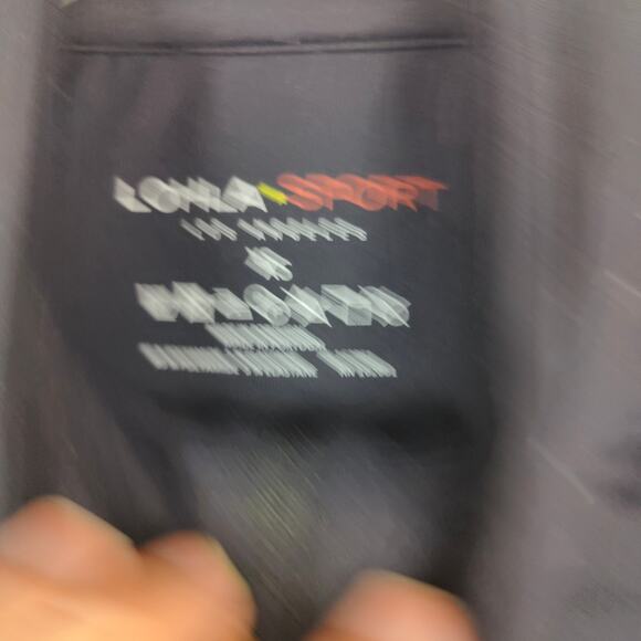 Lohla Sport‎ 1/2 Zip Sweater Womens XS Black White Colorblock Golf Top Stretch - Picture 6 of 7